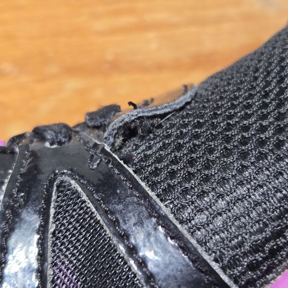 2012 Nike Reax Rocket 2 Womens Size 7 Retro Y2K Black/Purple Shoes 454175-003 - Picture 6 of 9